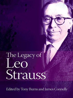 cover image of The Legacy of Leo Strauss